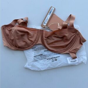 SMIMS No Show Unlined Balconette Bra Ochre 32B